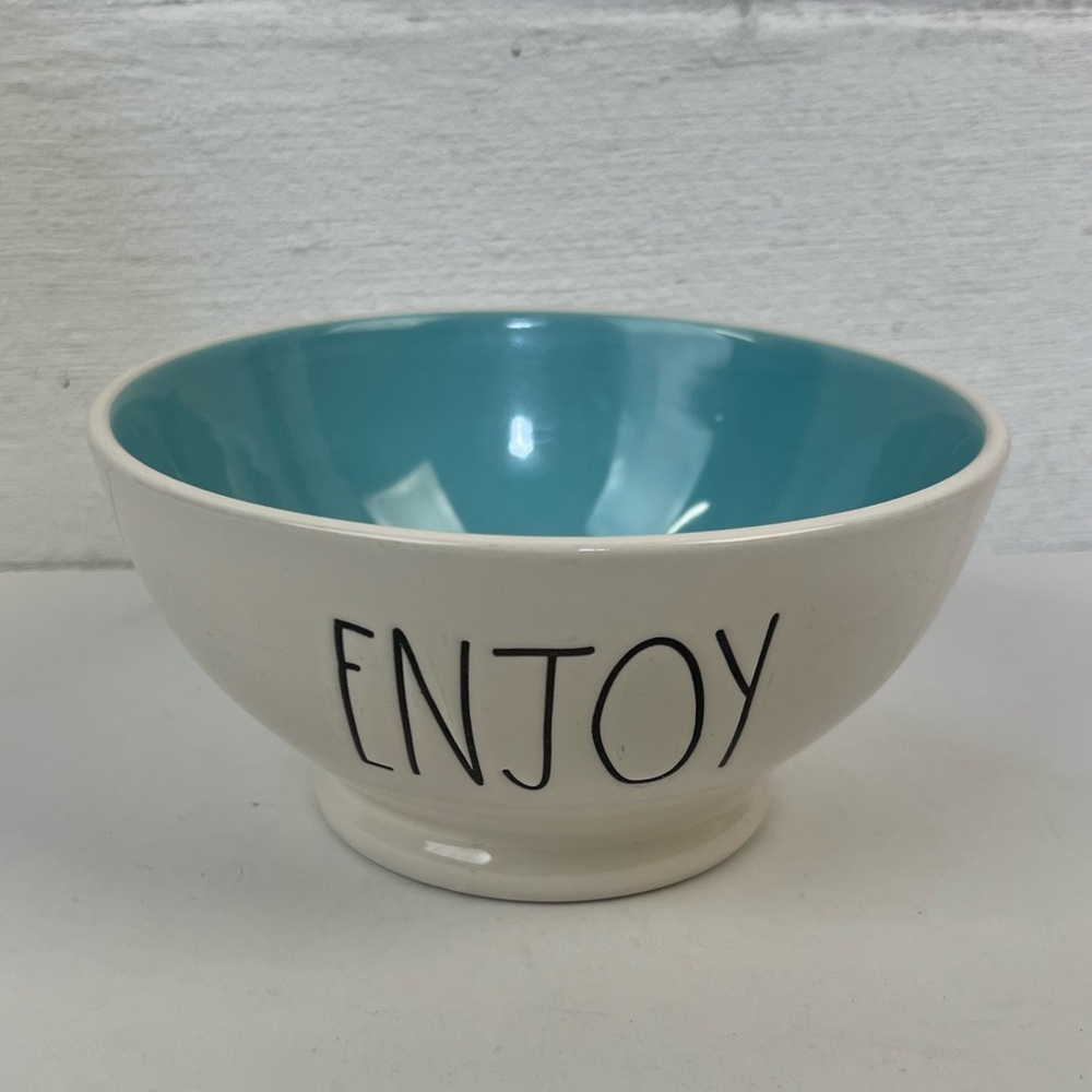 Rae Dunn Artisan Collection ENJOY Cereal Bowl